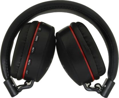 CROSS CR-115 WIRELESS BLUETOOTH HEADPHONE WITH MIC & BASS SOUND (BLACK) Bluetooth