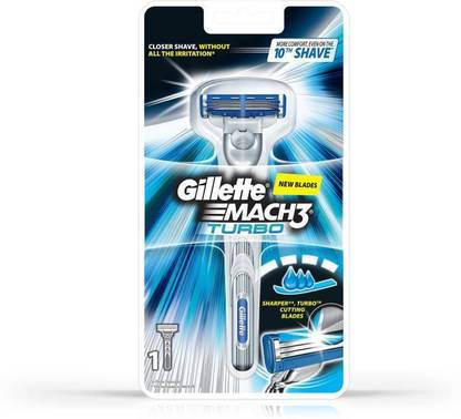 Gillette Mach3 turbo Razor, Men