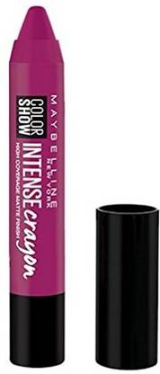 MAYBELLINE NEW YORK Color Show Intense Lip Crayon, Vibrant Violet, 3.5g