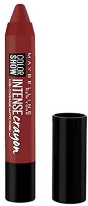 MAYBELLINE NEW YORK Color Show Intense Lip Crayon, Magnetic Maroon, 3.5g