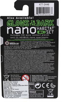 Hex-Bug Carded Glow Nano