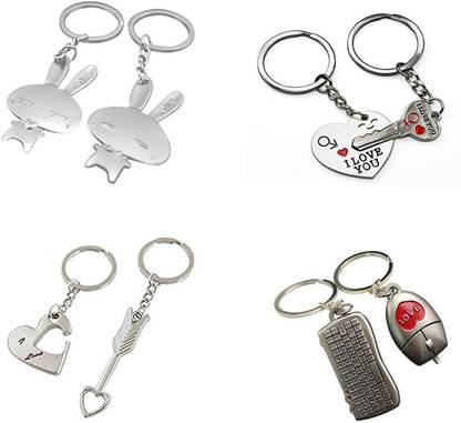 Generic COUPLE KEYCHAIN Key Chain