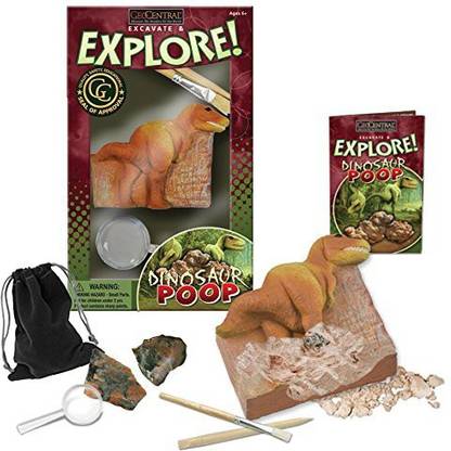 Geocentral Excavate-Fossilized Dino Poop Dig Kit