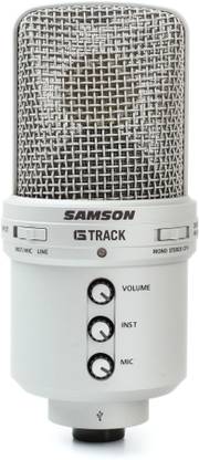 SAMSON G-Track - USB Condenser Microphone with Audio Interface Microphone