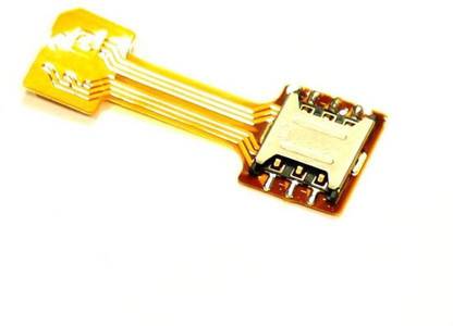 Ez-life Hybrid SIM Slot Adapter to Run 2 SIM And Micro SD Card (All 3 at same time) Sim Adapter