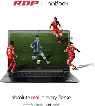 RDP ThinBook Intel Atom Quad Core 8th Gen - (2 GB/500 GB HDD/Windows 10) 1130-ECW Laptop