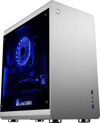 Jonsbo RM3 Matx Case (Silver) 0 (0 MB RAM/N.A Graphics/64 GB SSD Capacity/Free DOS/N.A GB Graphics Memory) Mini Tower