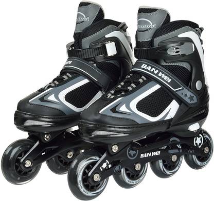 IRIS 78 mm Adjustable In-line Skates - Size 3-6 UK