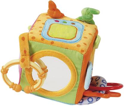 Baby Fehn Small Activity Cube for Baby's  - 15 cm
