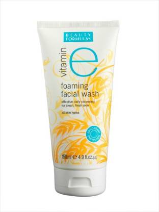 Beauty formulas Vitamin E foaming facial Wash Face Wash