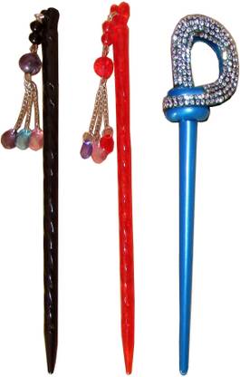 TONI&GUY Combo of Multi Color Juda Sticks Bun Stick