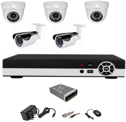 Spyon FULL HD 8 CHANNEL DVR 1080 P WITH 2 MEGA PIXEL DOME BULLET SECURITY CCTV CAMERA KIT ( NOTE WIRE AND HARD DISK NOT INCLUDED) Security Camera
