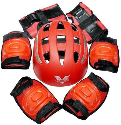 Victory V SkatinghelmetGearred Skating Kit
