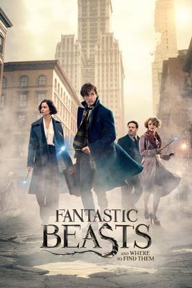 Fantastic Beasts and Where to Find Them Movie Poster Paper Print