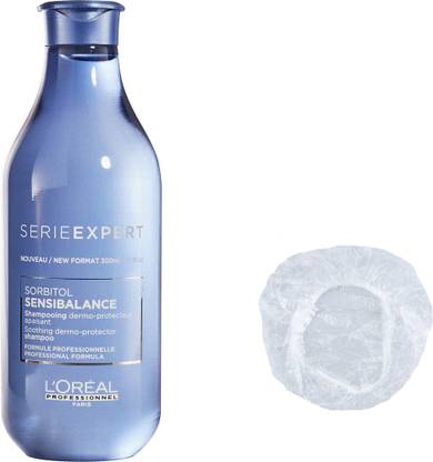 L'Oréal Paris Professionel Serie Expert Sorbitol Sensi Balance Shampoo With Shower Cap