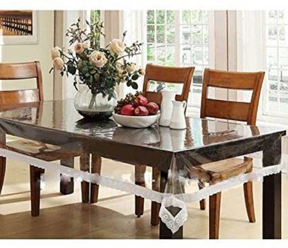 ZESTURE Solid 4 Seater Table Cover