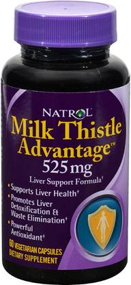 Natrol MILK THISTLE ADVANTAGE, 525mg