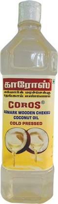 Coros oil COLD PRESSED COCONUT OIL 1 Ltr Hair Oil