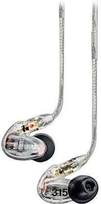 Shure SE-315 Cl Clear Earphone Wired without Mic