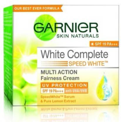 GARNIER white complete fairness cream