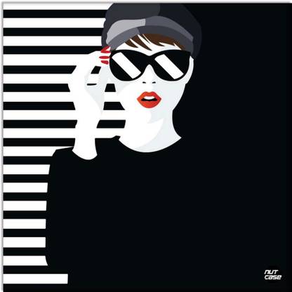 Nutcase Cool Sexy Digital Reprint 12 inch x 12 inch Painting