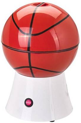 ShopMeFast Basketball Shape Hot Air Popcorn Maker Small Household Popcorn Machine 0.27 L Popcorn Maker