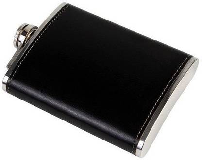 MENZY Blends & More Liquor's Carry Pocket Essentials Leather, Stainless Steel Hip Flask