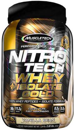 Muscletech Performance Series Nitro Tech Isolate Gold Plus Whey Protein