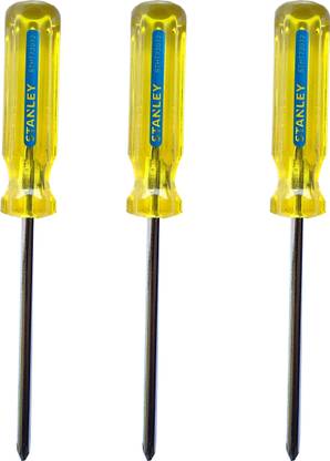 STANLEY STHT73073 PHILLIPS(STAR) HEAD SCREWDRIVERS PACK OF 3 Long Handle Screwdriver Set