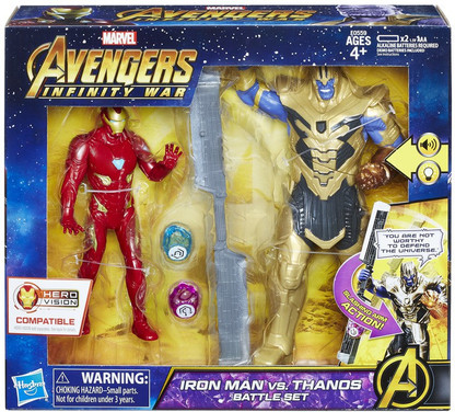 Iron man and thanos toy clearance