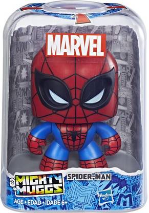 MARVEL Mighty Muggs Spider-Man #4, 3.75-Inch Collectible Figure