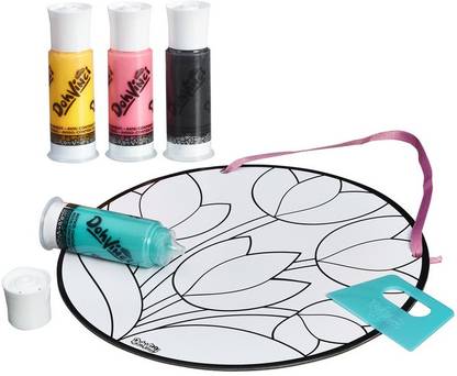 PLAY-DOH Dohvinci Stained Glass Effect Flower