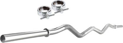 FACTO POWER 3 Feet Long, with Rod Locks Weight Lifting Bar