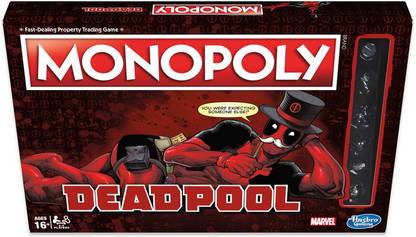 मोनोपोली Deadpool बोर्ड गेम