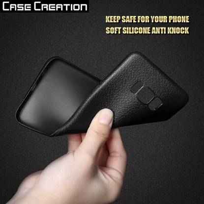 CASE CREATION Back Cover for Samsung Galaxy S8+ Dotted Matte Finish leather case Ultra Thin Silicone Soft Jelly Case Back Cover