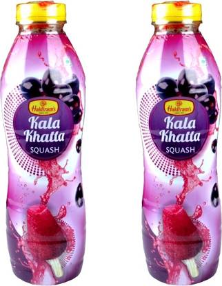 Haldiram's Kala Khatta Squash (Pack of 2)