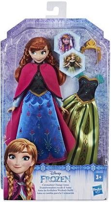 Disney Frozen Anna Coronation Change