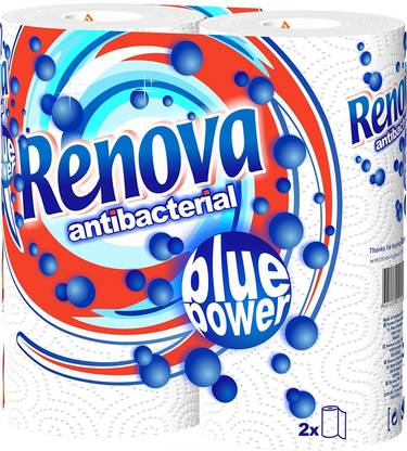 Renova Paper Kitchen Antibacterial 2 Rolls , The Innovation: The World's First Anti-Bacterial Paper Towels , First Time In INDIA