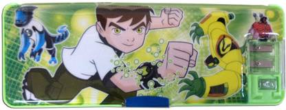 Goyal Ben10 with light Ben10 With LED light Art Plastic Pencil Box