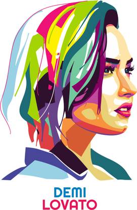 Demi Lovato Poster Without Frame 12 X 18 inch Fine Art Print