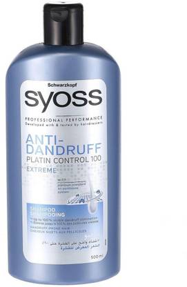 Schwarzkopf Syoss Anti-Dandruff Platin Control 100 Extreme Shampoo
