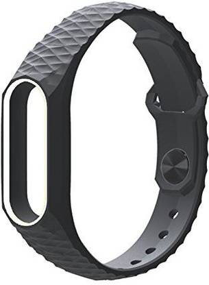 EVERYCOM Replacement Premium Hex Design TPU Strap For Xiaomi Mi Band 2 | Xiaomi Band HRX Smart Band Strap