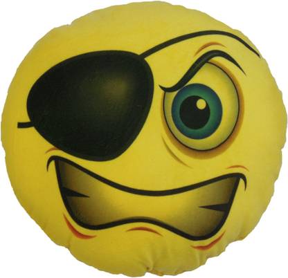 OM SMILLEY WITH BLACK EYE  - 8 cm