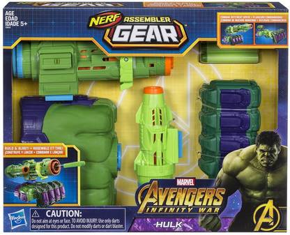 MARVEL Agear Hulk Guns & Darts