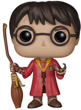 24x7eMall Harry Potter Series Action Figure: Funko Pop! Vinyl Figure Dimensions- 12 X 16 X 9 Cm (Harry With Broom)