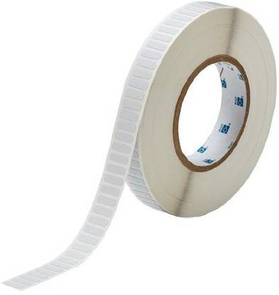 BRADY 0.65" Width x 0.2" Height, B-457 High Temperature Polyimide, Gloss Finish White Thermal Transfer Printable Label (10000 per Rol