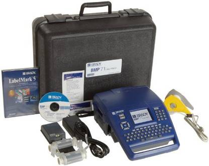 BRADY BMP71 Label Printer with LabelMark Software and USB Connectivity