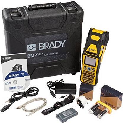 BRADY BMP61 Portable Handheld Label Printer (BMP61-W) - Wi-Fi Capable
