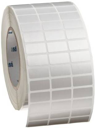 BRADY THT-5-480-10 1" Width x 0.5" Height, B-480 Metallic, Non-Metal Polyester, Label (10000 per Roll)