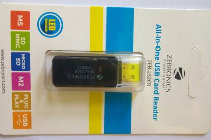 ZEBRONICS 232 zeb - All in one card reader Card Reader